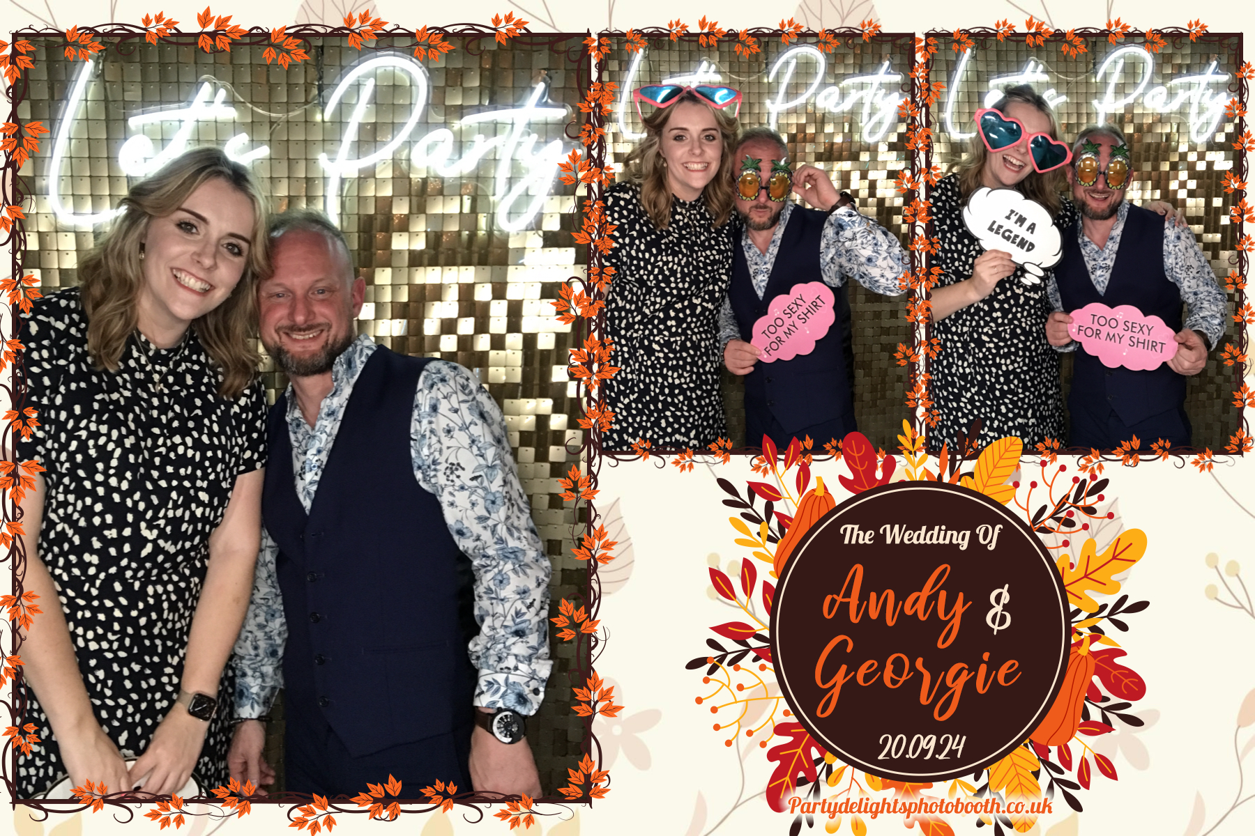 Andy & Georgie's Wedding | View more photos from the event at gallery.partydelightsphotobooth.co.uk/u/PartyDelightsPhotoBooth/Andy-Georgies-Wedding