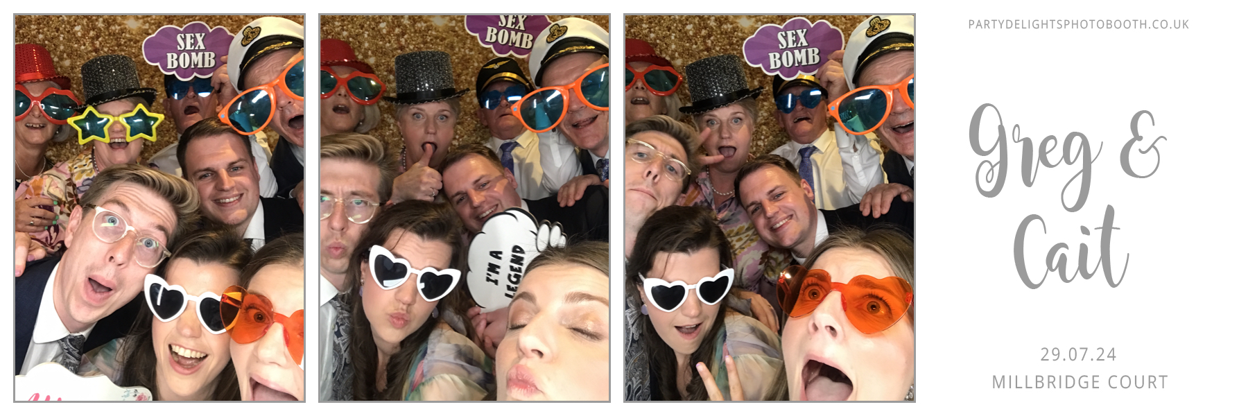 Cait and Greg's Wedding | View more photos from the event at gallery.partydelightsphotobooth.co.uk/u/PartyDelightsPhotoBooth/Cait-and-Gregs-Wedding