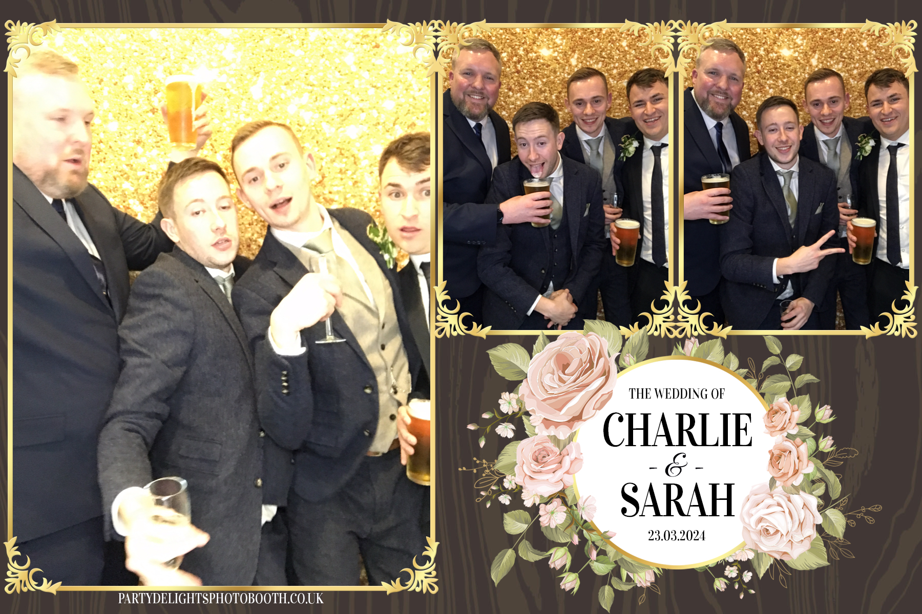 Charlie and Sarah’s Wedding | View more photos from the event at gallery.partydelightsphotobooth.co.uk/u/PartyDelightsPhotoBooth/Charlie-and-Sarah’s-Wedding