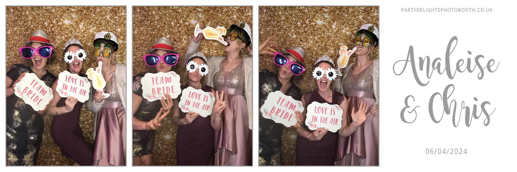 Chris & Analeise's Wedding | View more photos from the event at gallery.partydelightsphotobooth.co.uk/u/PartyDelightsPhotoBooth/Chris-Analeises-Wedding