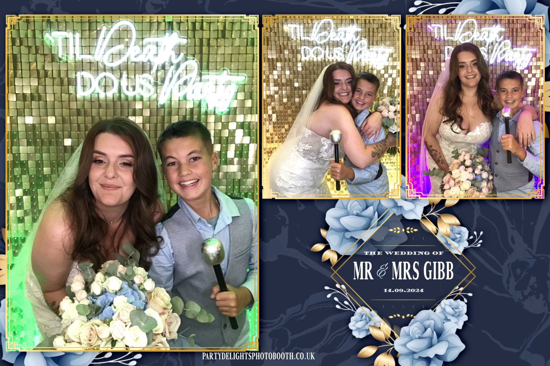 Chris Gibb & Bethan Bowdrey | View more photos from the event at gallery.partydelightsphotobooth.co.uk/u/PartyDelightsPhotoBooth/Chris-Gibb-Bethan-Bowdrey