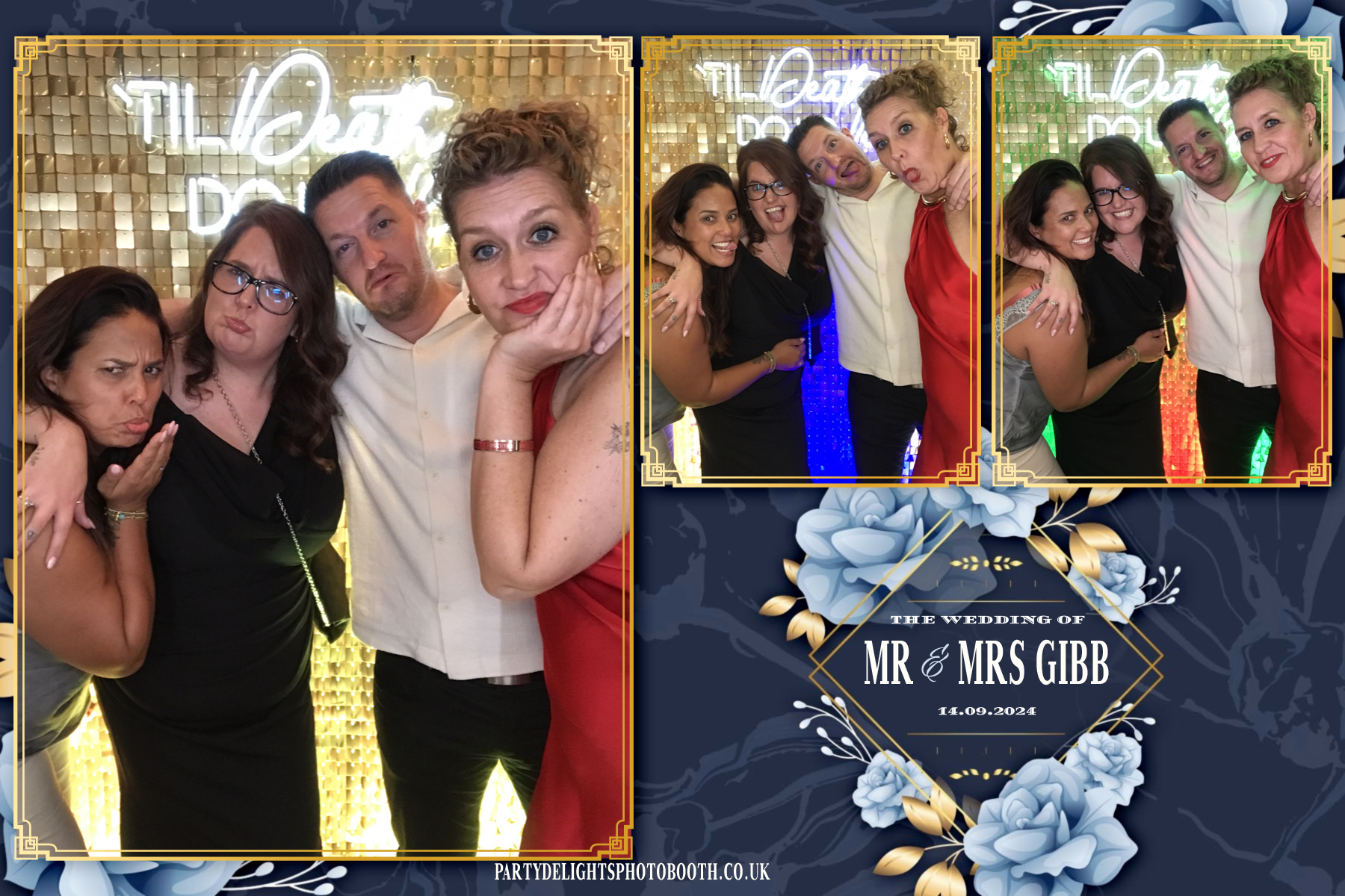 Chris Gibb & Bethan Bowdrey | View more photos from the event at gallery.partydelightsphotobooth.co.uk/u/PartyDelightsPhotoBooth/Chris-Gibb-Bethan-Bowdrey