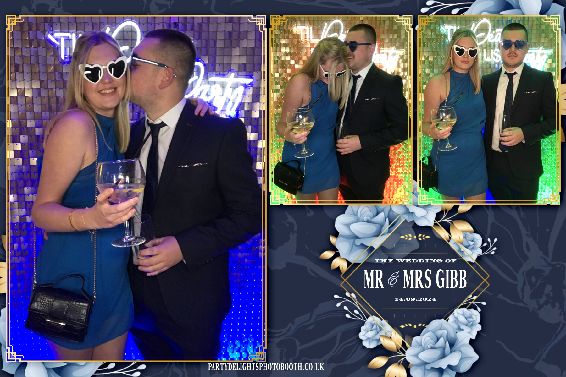 Chris Gibb & Bethan Bowdrey | View more photos from the event at gallery.partydelightsphotobooth.co.uk/u/PartyDelightsPhotoBooth/Chris-Gibb-Bethan-Bowdrey