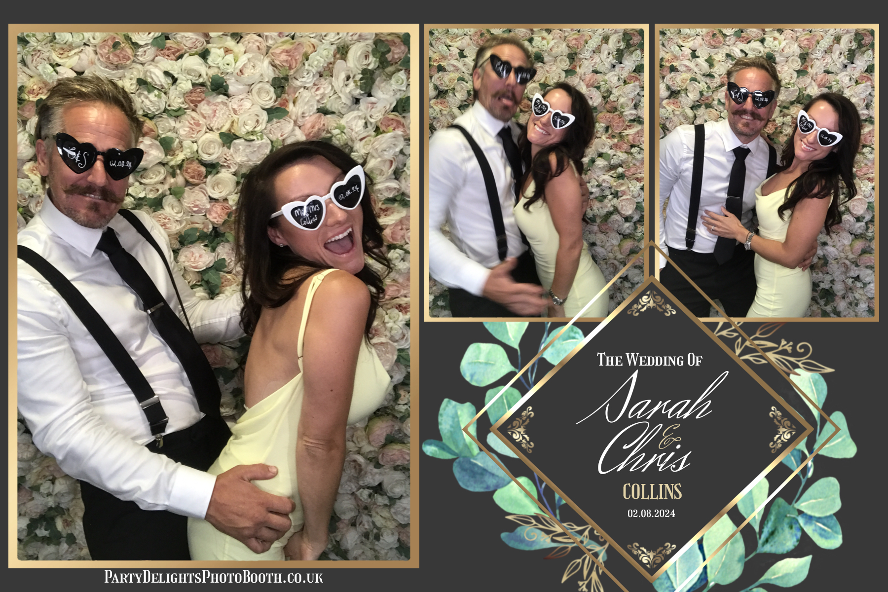Chris and Sarah’s wedding | View more photos from the event at gallery.partydelightsphotobooth.co.uk/u/PartyDelightsPhotoBooth/Chris-and-Sarah’s-wedding