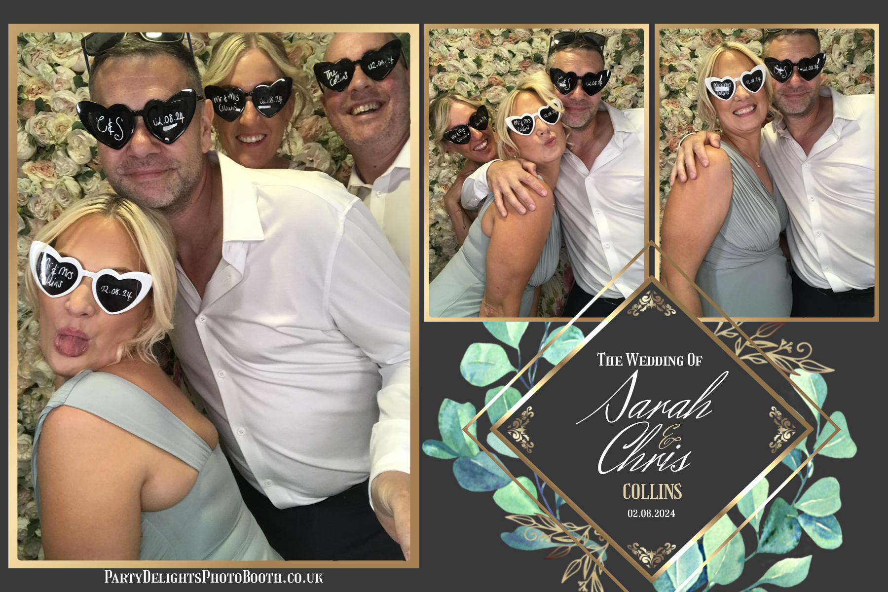 Chris and Sarah’s wedding | View more photos from the event at gallery.partydelightsphotobooth.co.uk/u/PartyDelightsPhotoBooth/Chris-and-Sarah’s-wedding
