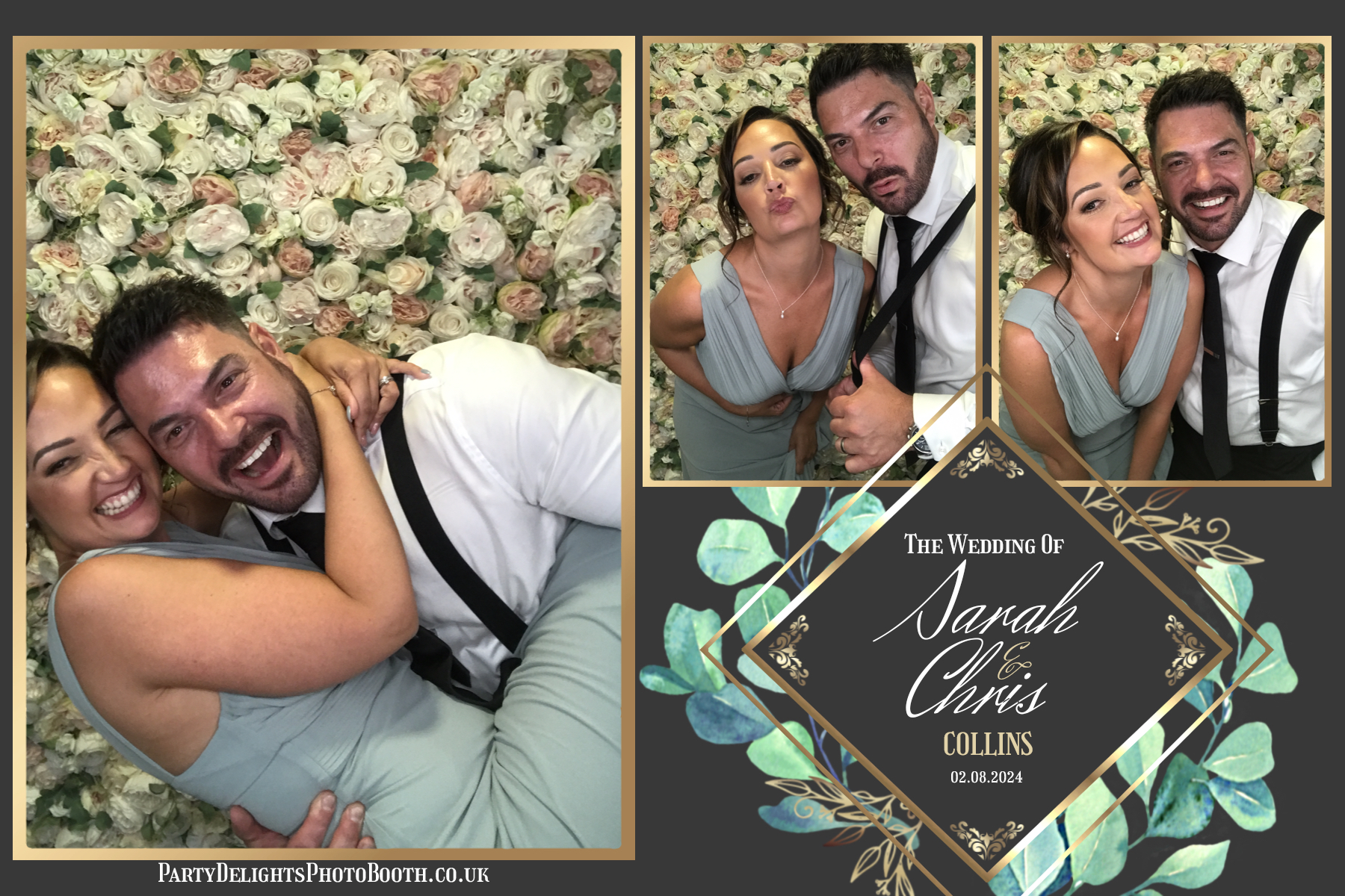 Chris and Sarah’s wedding | View more photos from the event at gallery.partydelightsphotobooth.co.uk/u/PartyDelightsPhotoBooth/Chris-and-Sarah’s-wedding