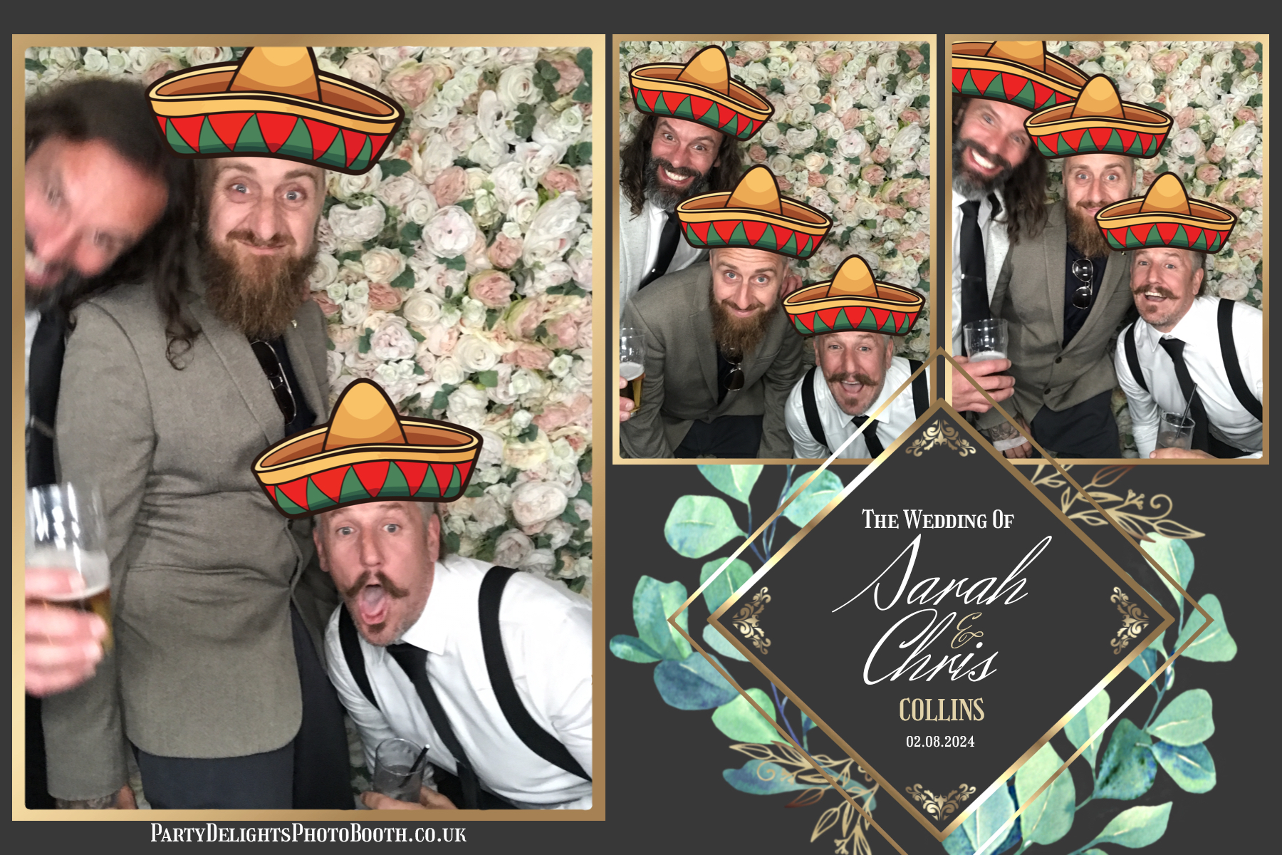 Chris and Sarah’s wedding | View more photos from the event at gallery.partydelightsphotobooth.co.uk/u/PartyDelightsPhotoBooth/Chris-and-Sarah’s-wedding