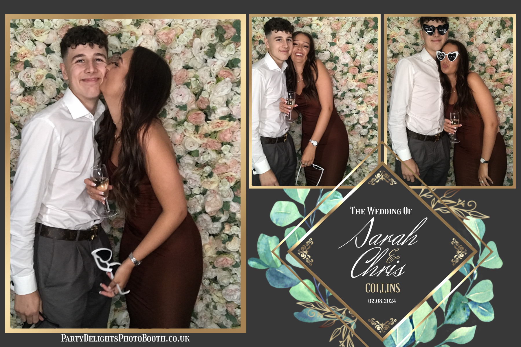 Chris and Sarah’s wedding | View more photos from the event at gallery.partydelightsphotobooth.co.uk/u/PartyDelightsPhotoBooth/Chris-and-Sarah’s-wedding