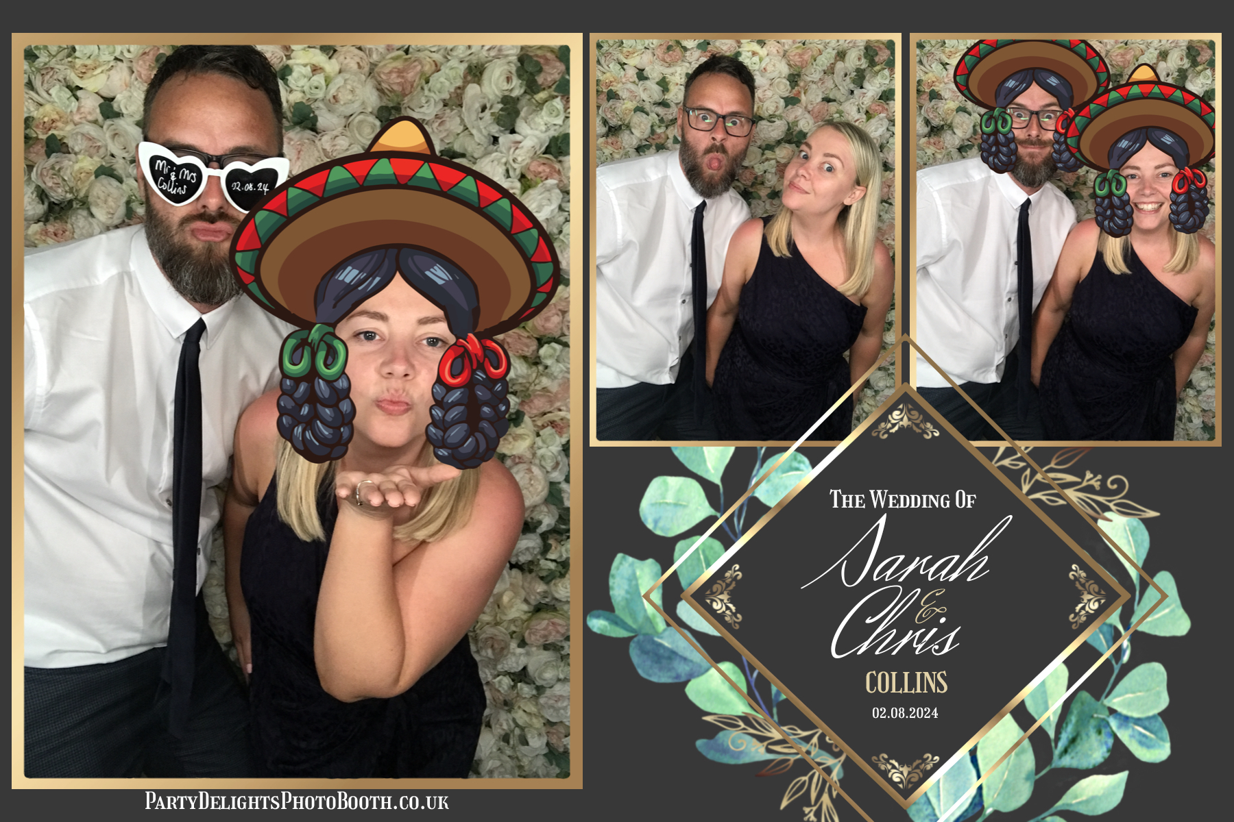 Chris and Sarah’s wedding | View more photos from the event at gallery.partydelightsphotobooth.co.uk/u/PartyDelightsPhotoBooth/Chris-and-Sarah’s-wedding