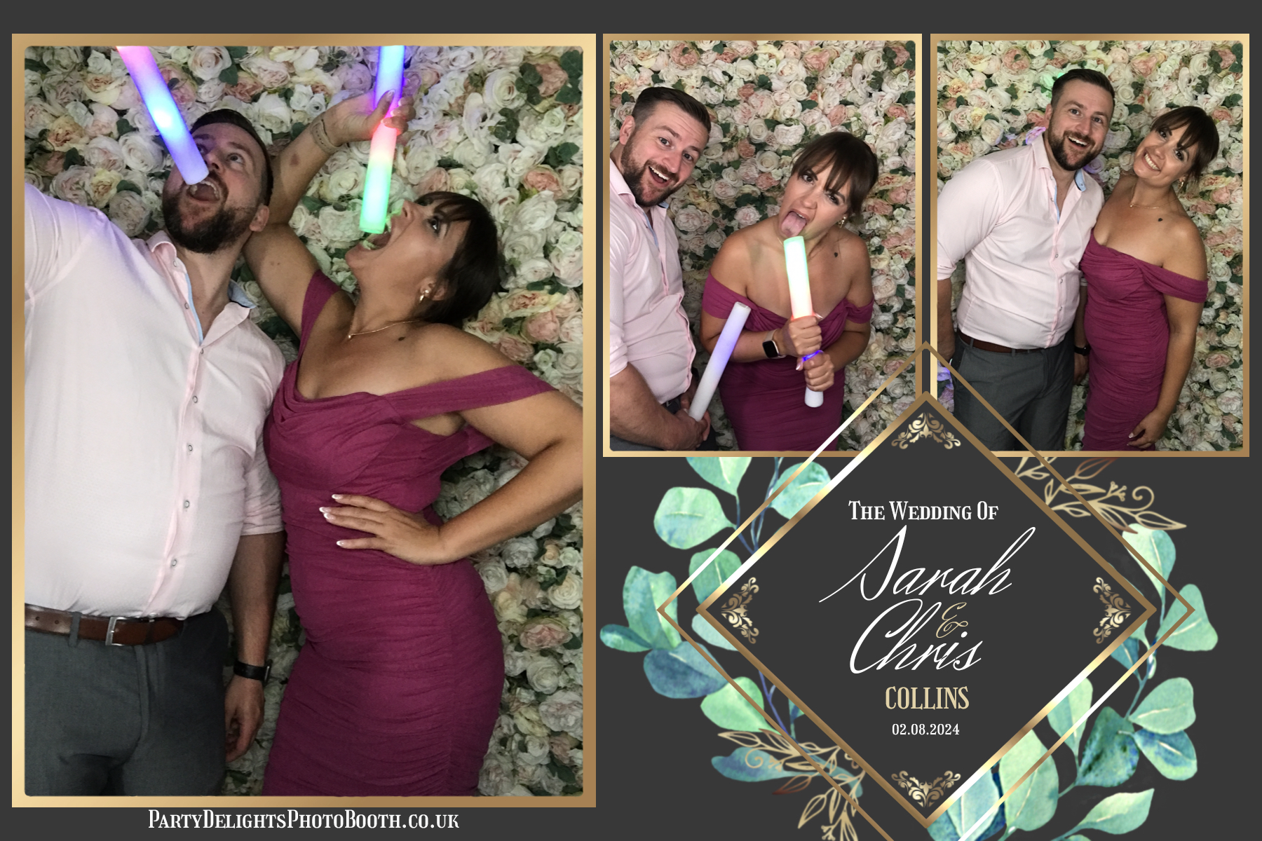 Chris and Sarah’s wedding | View more photos from the event at gallery.partydelightsphotobooth.co.uk/u/PartyDelightsPhotoBooth/Chris-and-Sarah’s-wedding