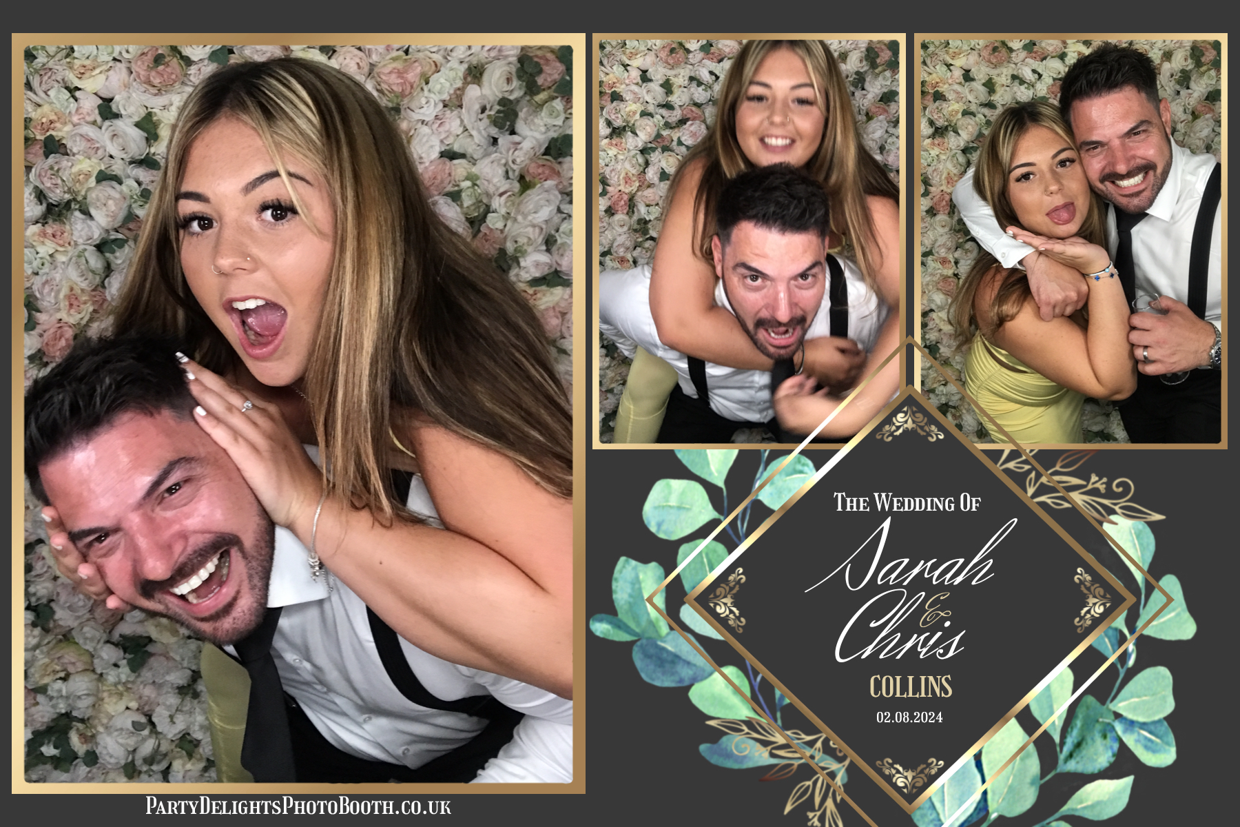 Chris and Sarah’s wedding | View more photos from the event at gallery.partydelightsphotobooth.co.uk/u/PartyDelightsPhotoBooth/Chris-and-Sarah’s-wedding