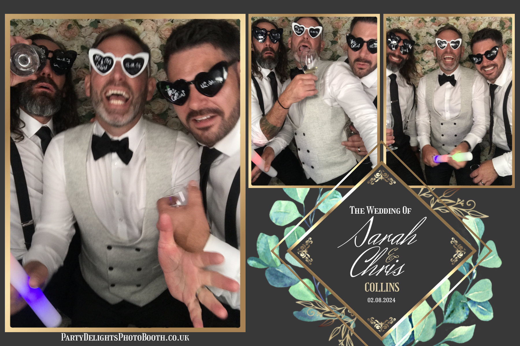 Chris and Sarah’s wedding | View more photos from the event at gallery.partydelightsphotobooth.co.uk/u/PartyDelightsPhotoBooth/Chris-and-Sarah’s-wedding