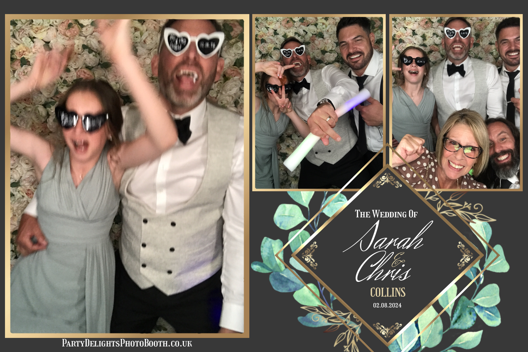 Chris and Sarah’s wedding | View more photos from the event at gallery.partydelightsphotobooth.co.uk/u/PartyDelightsPhotoBooth/Chris-and-Sarah’s-wedding