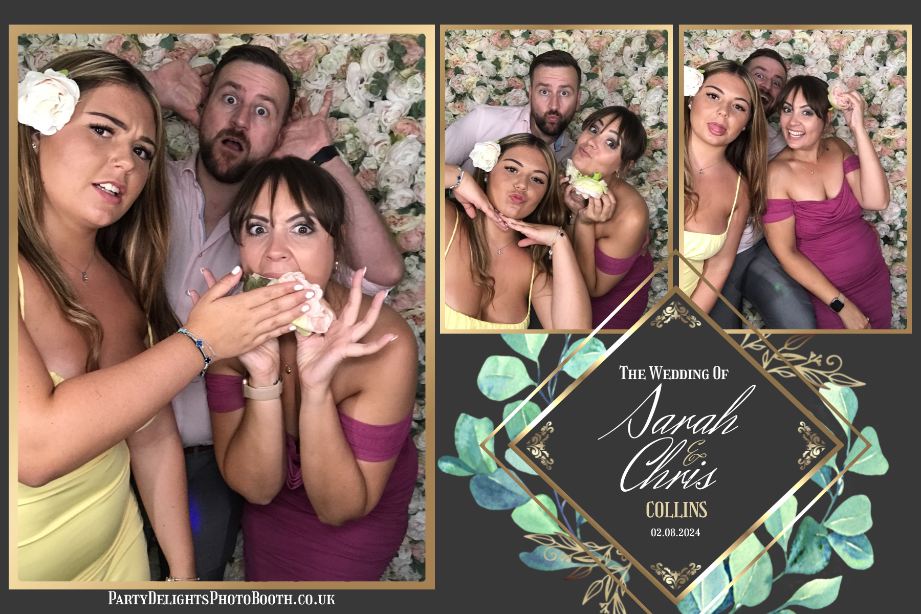 Chris and Sarah’s wedding | View more photos from the event at gallery.partydelightsphotobooth.co.uk/u/PartyDelightsPhotoBooth/Chris-and-Sarah’s-wedding