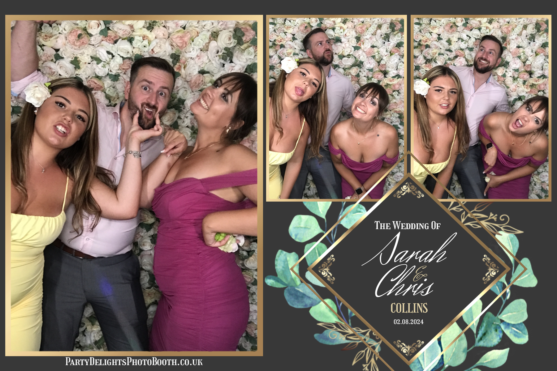 Chris and Sarah’s wedding | View more photos from the event at gallery.partydelightsphotobooth.co.uk/u/PartyDelightsPhotoBooth/Chris-and-Sarah’s-wedding