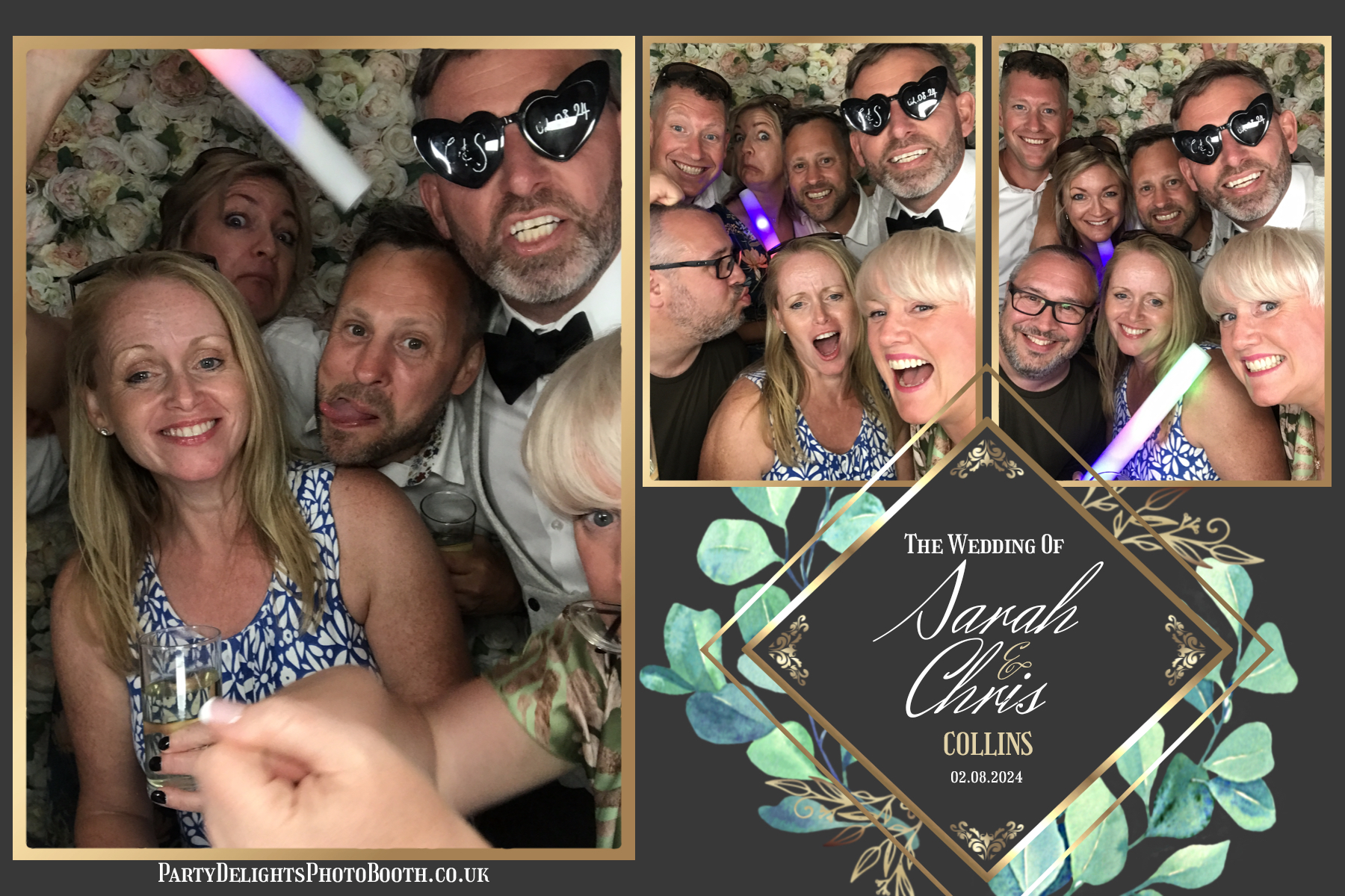Chris and Sarah’s wedding | View more photos from the event at gallery.partydelightsphotobooth.co.uk/u/PartyDelightsPhotoBooth/Chris-and-Sarah’s-wedding