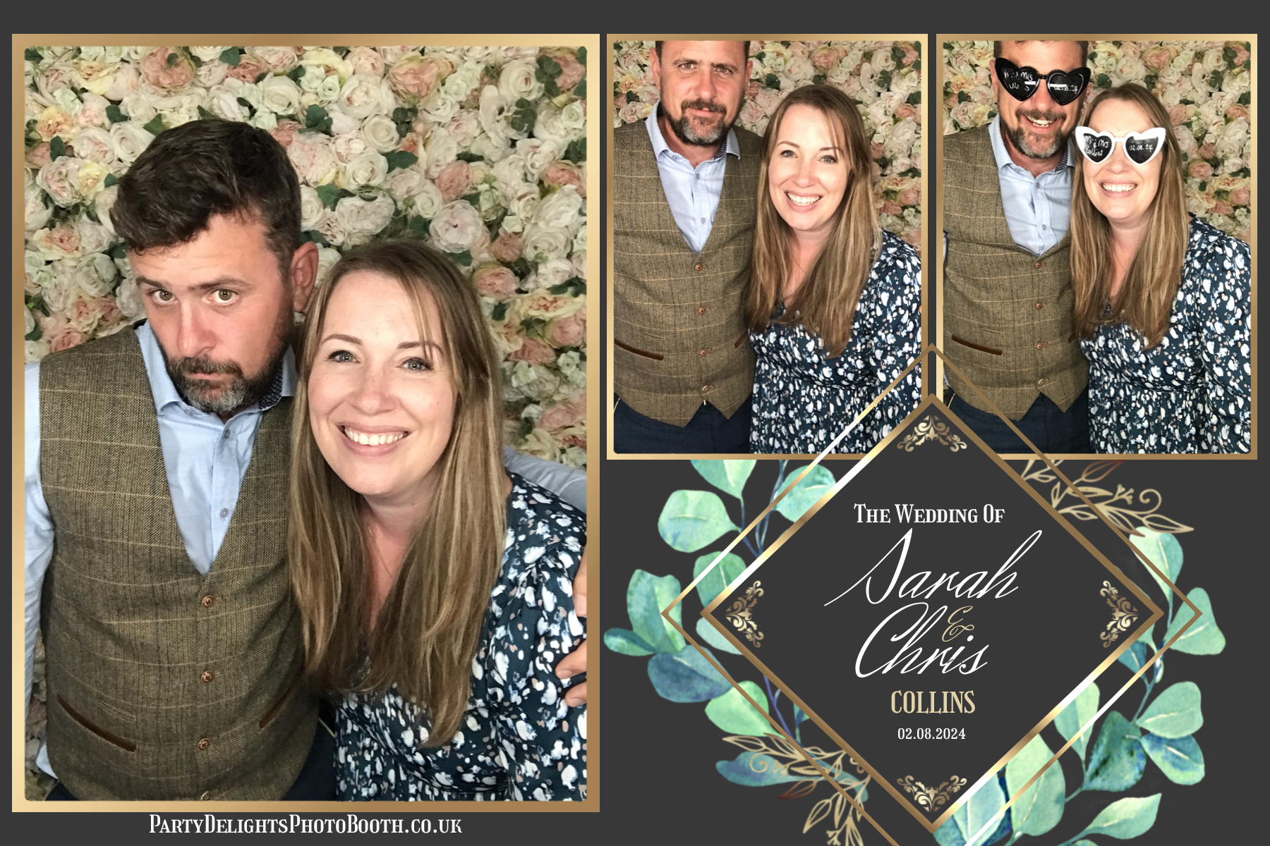 Chris and Sarah’s wedding | View more photos from the event at gallery.partydelightsphotobooth.co.uk/u/PartyDelightsPhotoBooth/Chris-and-Sarah’s-wedding
