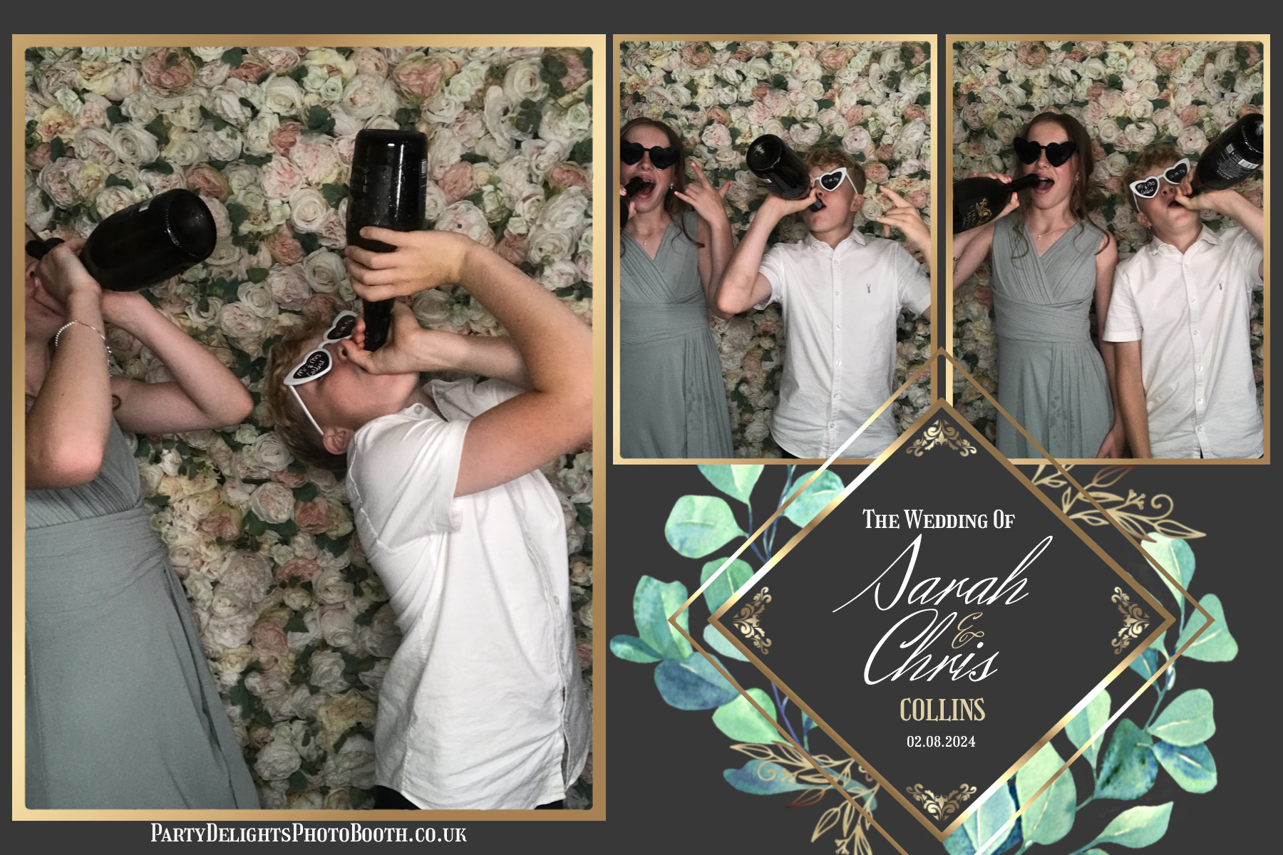 Chris and Sarah’s wedding | View more photos from the event at gallery.partydelightsphotobooth.co.uk/u/PartyDelightsPhotoBooth/Chris-and-Sarah’s-wedding