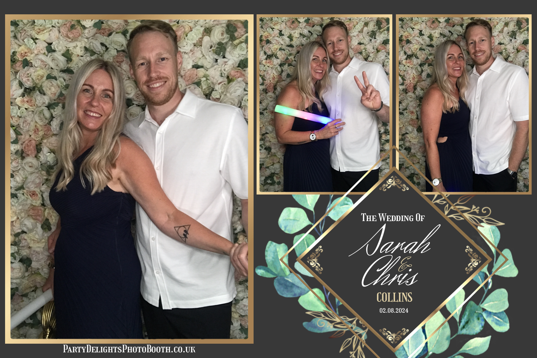 Chris and Sarah’s wedding | View more photos from the event at gallery.partydelightsphotobooth.co.uk/u/PartyDelightsPhotoBooth/Chris-and-Sarah’s-wedding