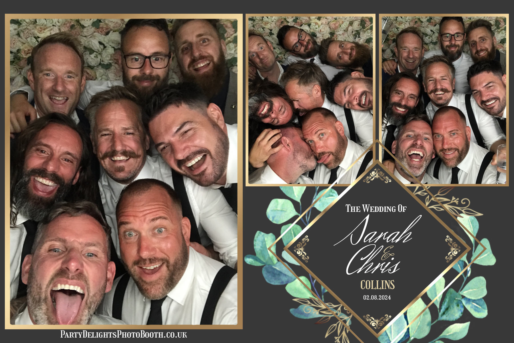 Chris and Sarah’s wedding | View more photos from the event at gallery.partydelightsphotobooth.co.uk/u/PartyDelightsPhotoBooth/Chris-and-Sarah’s-wedding