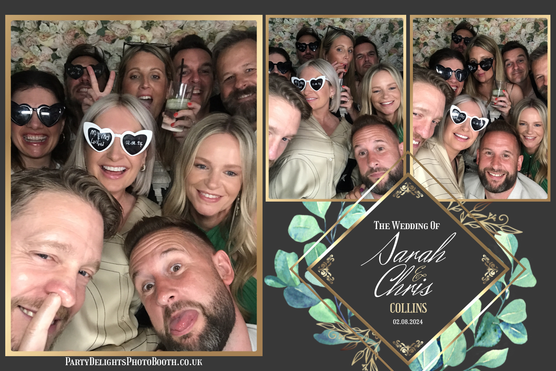 Chris and Sarah’s wedding | View more photos from the event at gallery.partydelightsphotobooth.co.uk/u/PartyDelightsPhotoBooth/Chris-and-Sarah’s-wedding