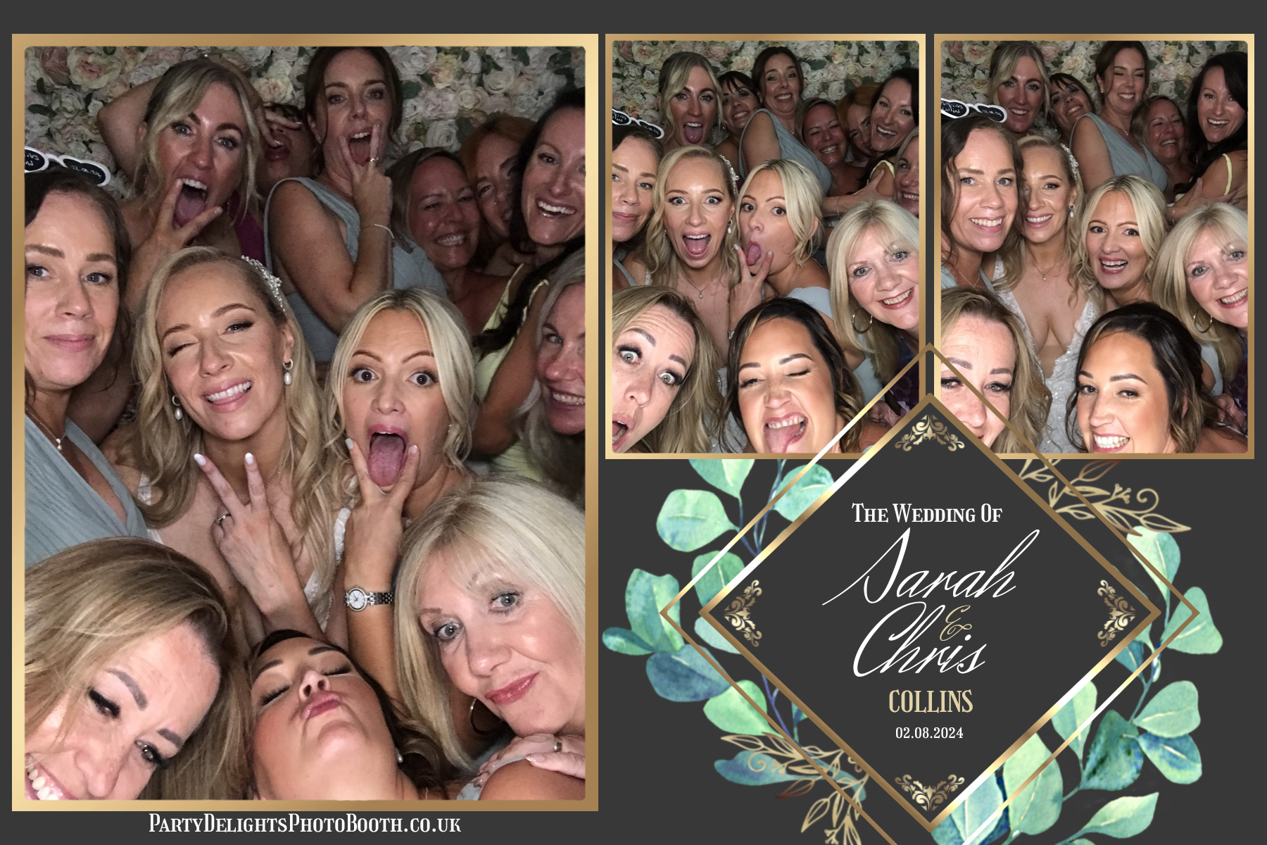 Chris and Sarah’s wedding | View more photos from the event at gallery.partydelightsphotobooth.co.uk/u/PartyDelightsPhotoBooth/Chris-and-Sarah’s-wedding