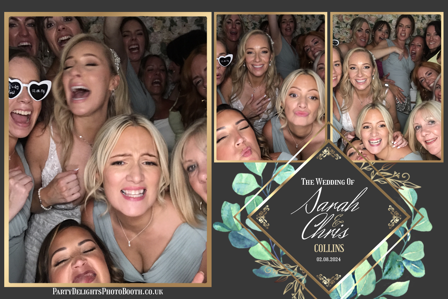 Chris and Sarah’s wedding | View more photos from the event at gallery.partydelightsphotobooth.co.uk/u/PartyDelightsPhotoBooth/Chris-and-Sarah’s-wedding