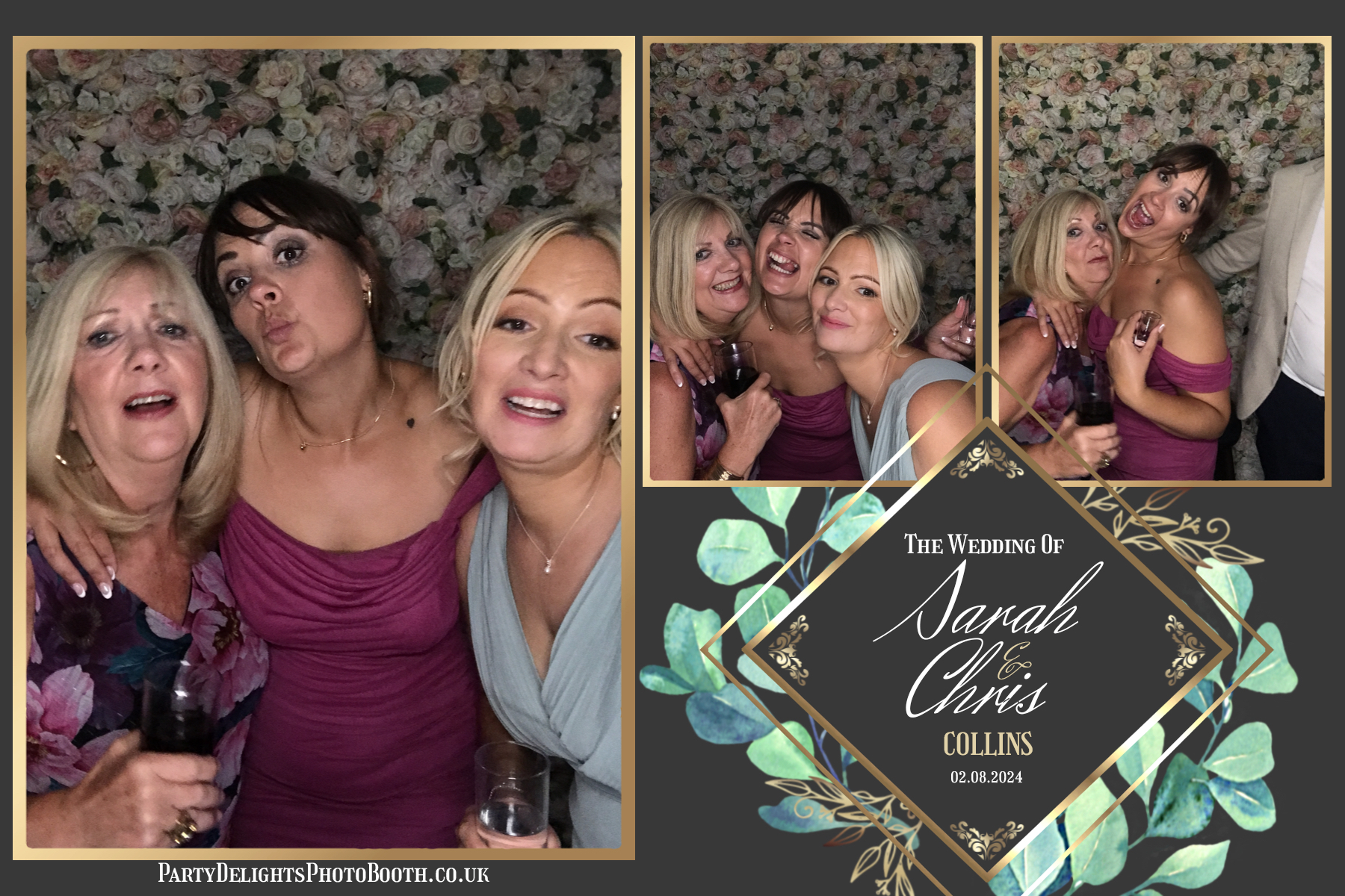 Chris and Sarah’s wedding | View more photos from the event at gallery.partydelightsphotobooth.co.uk/u/PartyDelightsPhotoBooth/Chris-and-Sarah’s-wedding