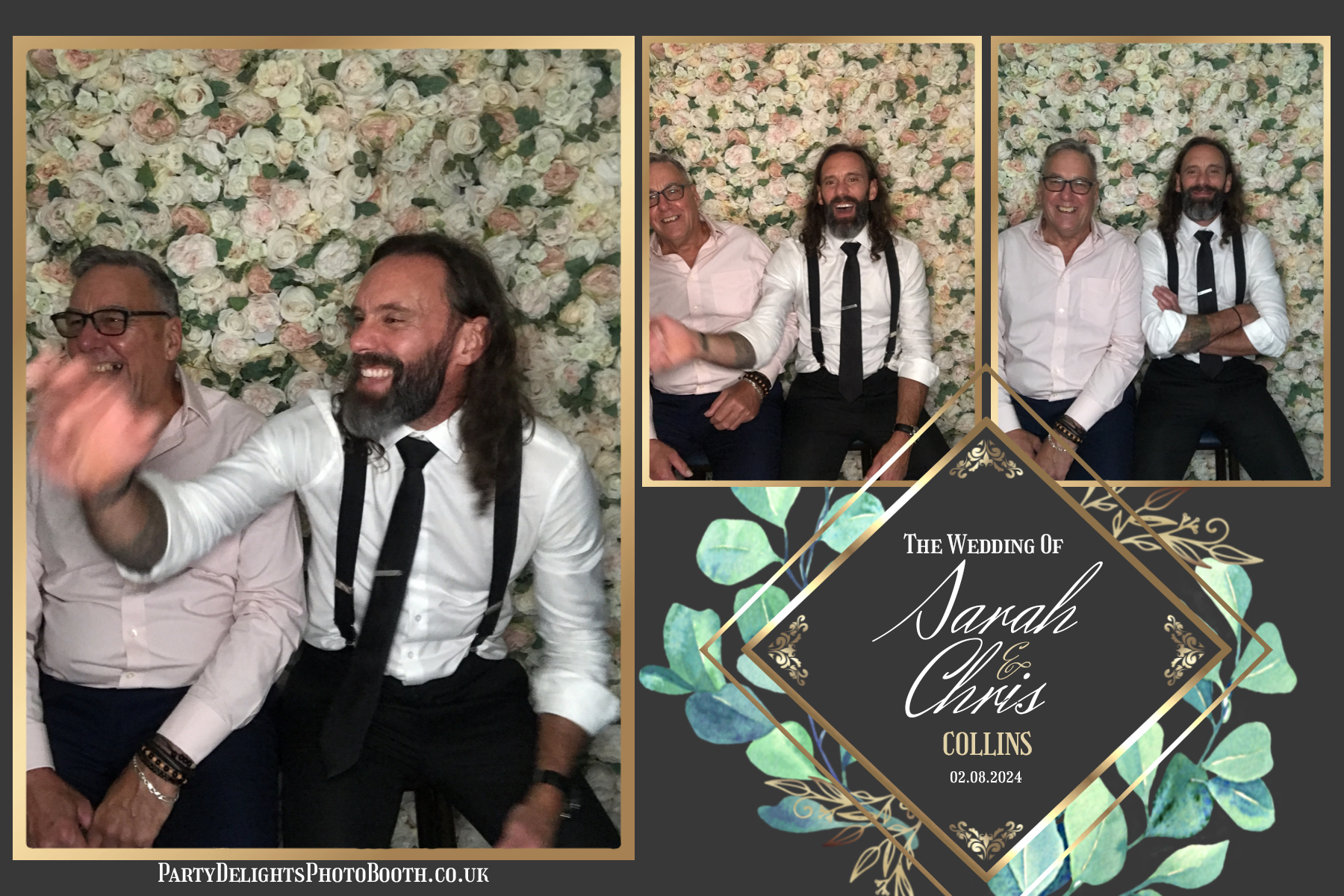 Chris and Sarah’s wedding | View more photos from the event at gallery.partydelightsphotobooth.co.uk/u/PartyDelightsPhotoBooth/Chris-and-Sarah’s-wedding