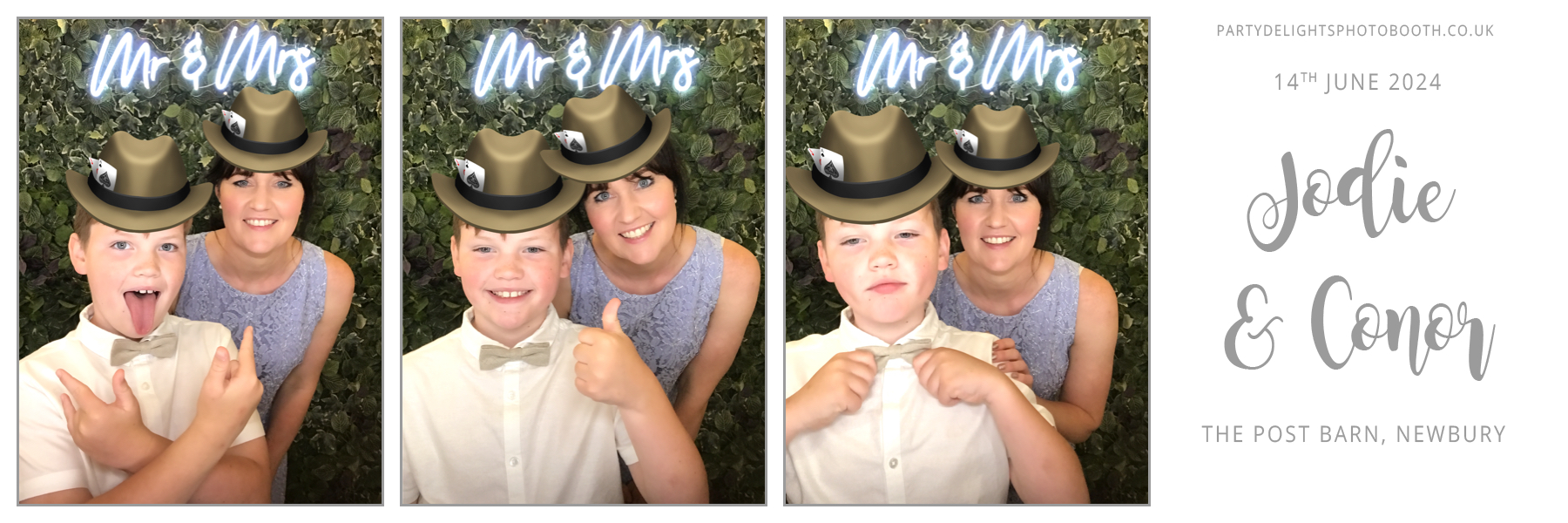 Conor & Jodie’s Wedding | View more photos from the event at gallery.partydelightsphotobooth.co.uk/u/PartyDelightsPhotoBooth/Conor-Jodie’s-Wedding