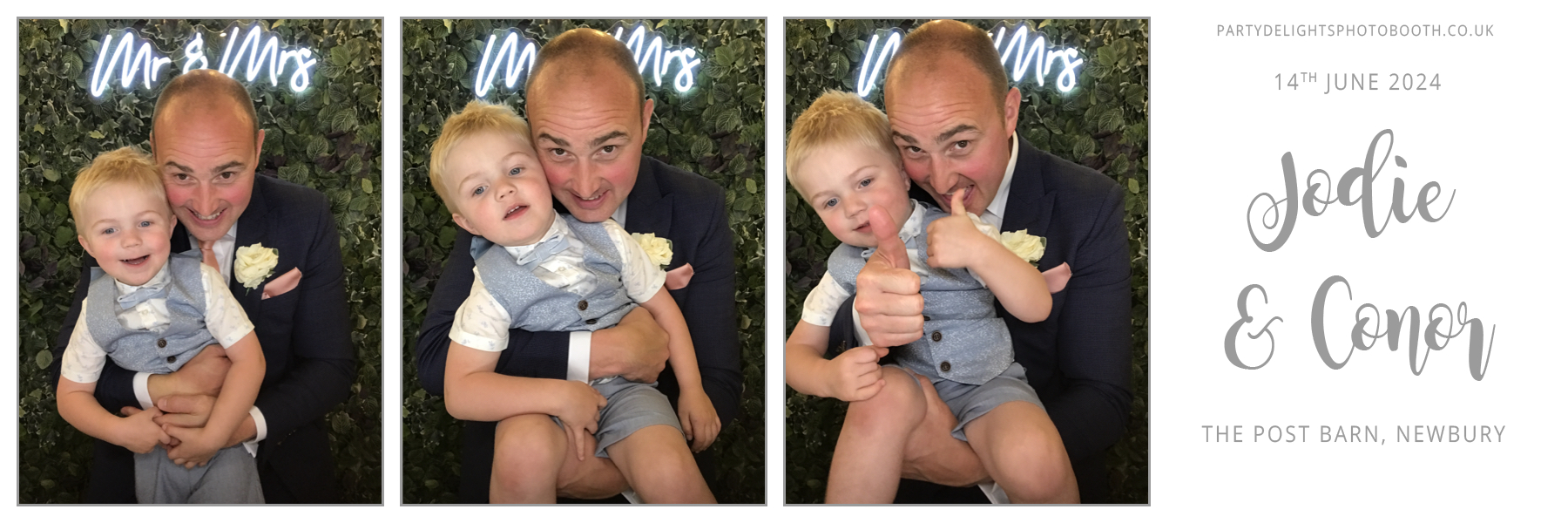 Conor & Jodie’s Wedding | View more photos from the event at gallery.partydelightsphotobooth.co.uk/u/PartyDelightsPhotoBooth/Conor-Jodie’s-Wedding