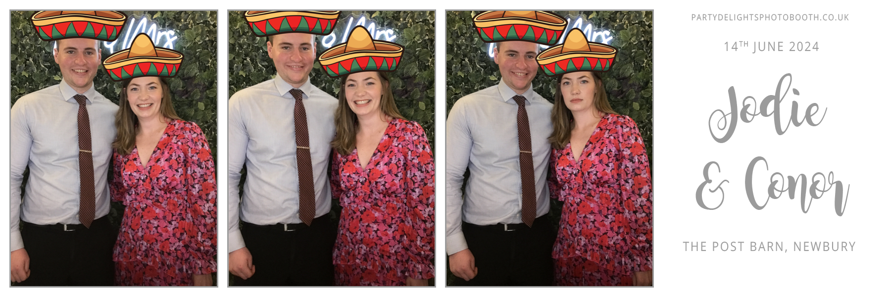 Conor & Jodie’s Wedding | View more photos from the event at gallery.partydelightsphotobooth.co.uk/u/PartyDelightsPhotoBooth/Conor-Jodie’s-Wedding