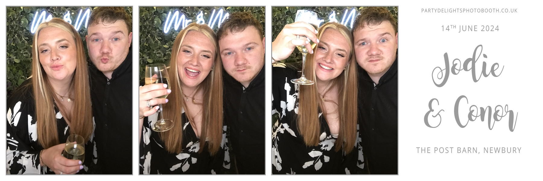 Conor & Jodie’s Wedding | View more photos from the event at gallery.partydelightsphotobooth.co.uk/u/PartyDelightsPhotoBooth/Conor-Jodie’s-Wedding