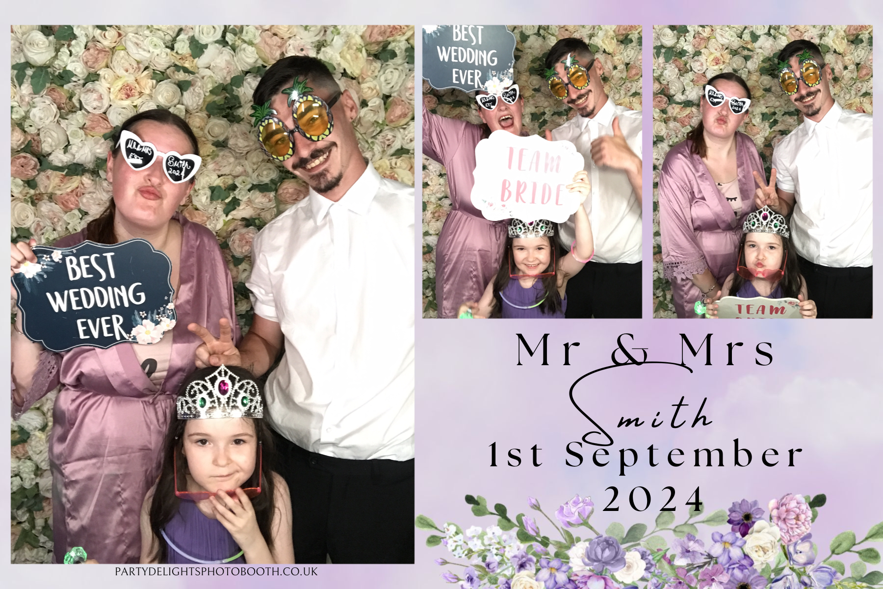 Dani and Michael wedding | View more photos from the event at gallery.partydelightsphotobooth.co.uk/u/PartyDelightsPhotoBooth/Dani-and-Michael-wedding