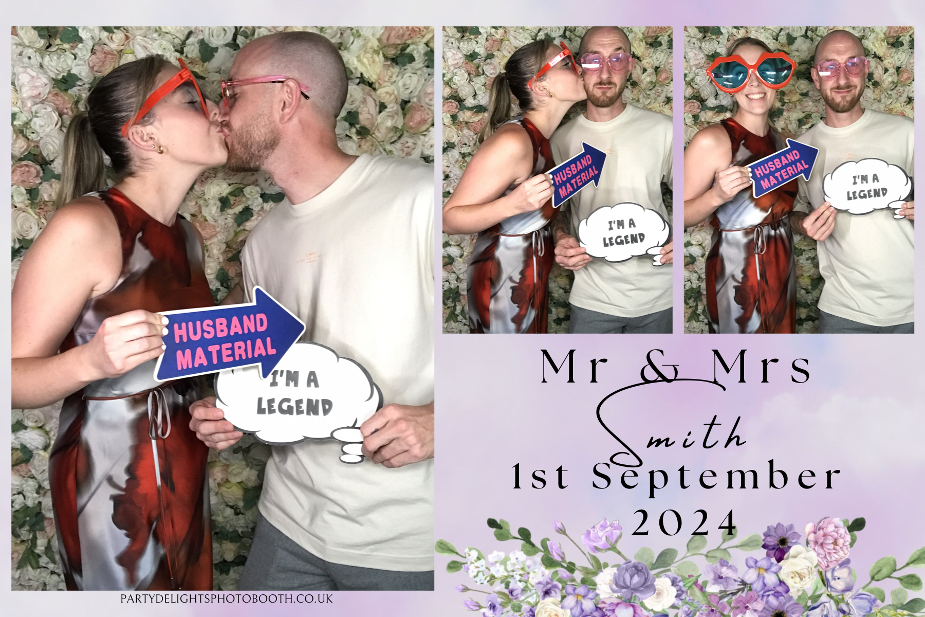 Dani and Michael wedding | View more photos from the event at gallery.partydelightsphotobooth.co.uk/u/PartyDelightsPhotoBooth/Dani-and-Michael-wedding