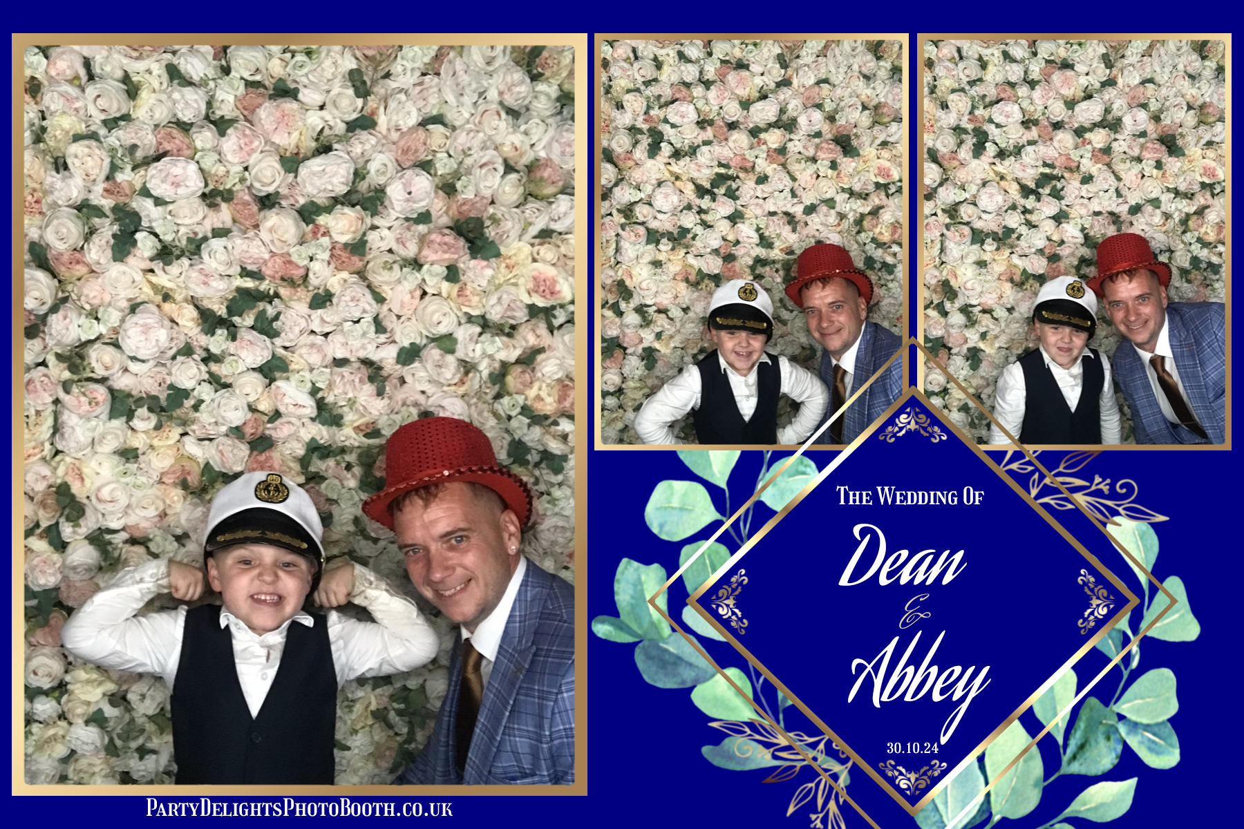 Dean and Abbey's Wedding | View more photos from the event at gallery.partydelightsphotobooth.co.uk/u/PartyDelightsPhotoBooth/Dean-and-Abbeys-Wedding