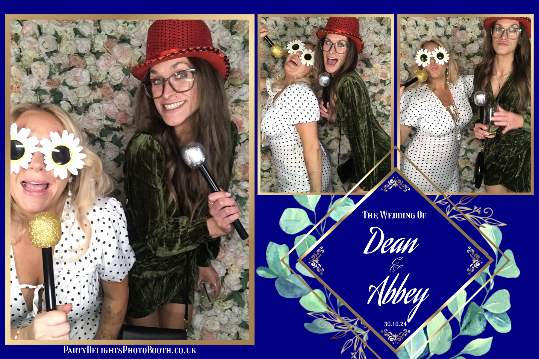 Dean and Abbey's Wedding | View more photos from the event at gallery.partydelightsphotobooth.co.uk/u/PartyDelightsPhotoBooth/Dean-and-Abbeys-Wedding