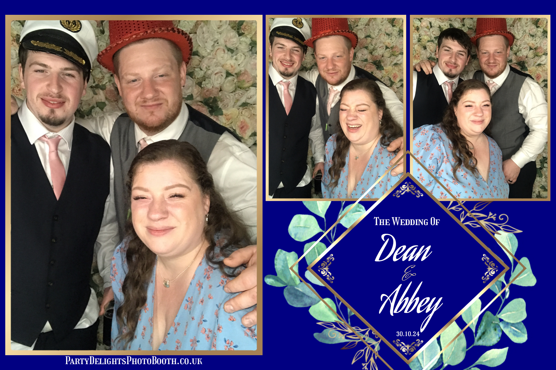 Dean and Abbey's Wedding | View more photos from the event at gallery.partydelightsphotobooth.co.uk/u/PartyDelightsPhotoBooth/Dean-and-Abbeys-Wedding