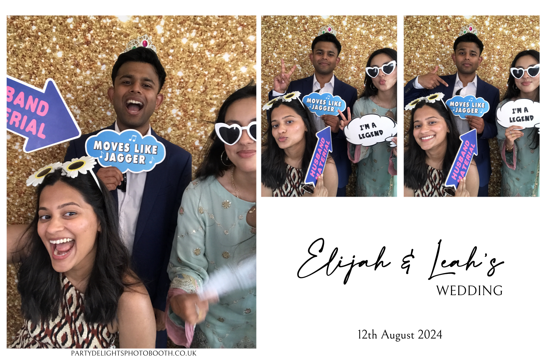 Elijah and Leah's Wedding | View more photos from the event at gallery.partydelightsphotobooth.co.uk/u/PartyDelightsPhotoBooth/Elijah-and-Leahs-Wedding
