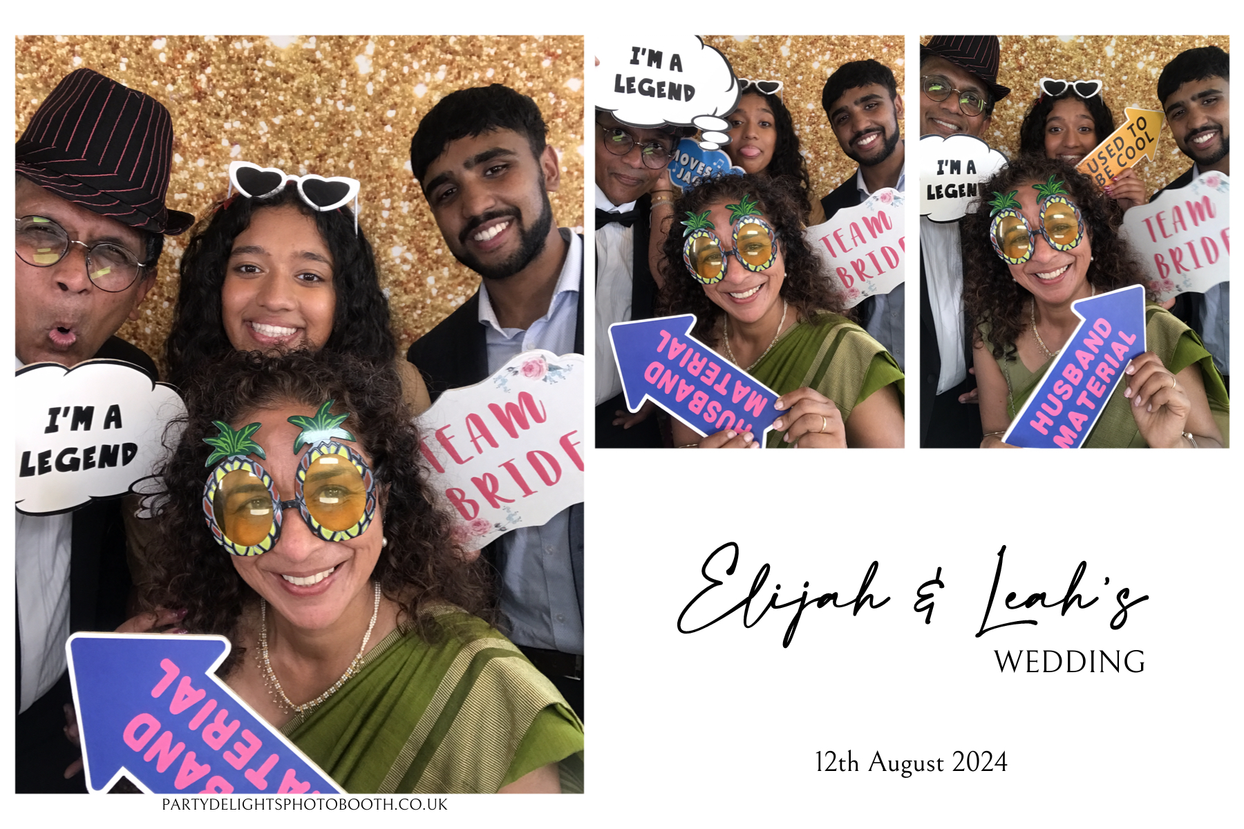 Elijah and Leah's Wedding | View more photos from the event at gallery.partydelightsphotobooth.co.uk/u/PartyDelightsPhotoBooth/Elijah-and-Leahs-Wedding
