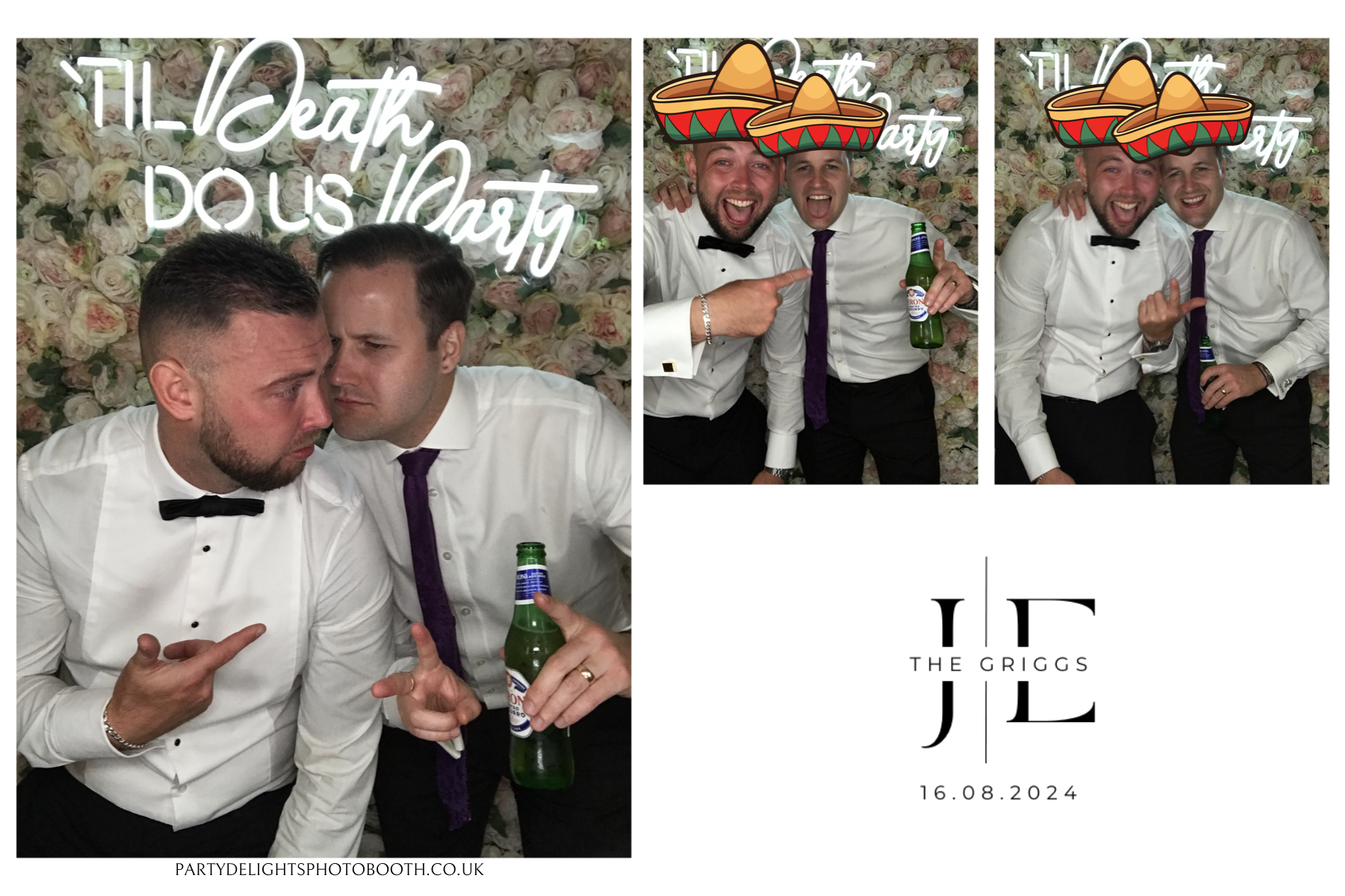 Erin and Joe wedding | View more photos from the event at gallery.partydelightsphotobooth.co.uk/u/PartyDelightsPhotoBooth/Erin-and-Joe-wedding