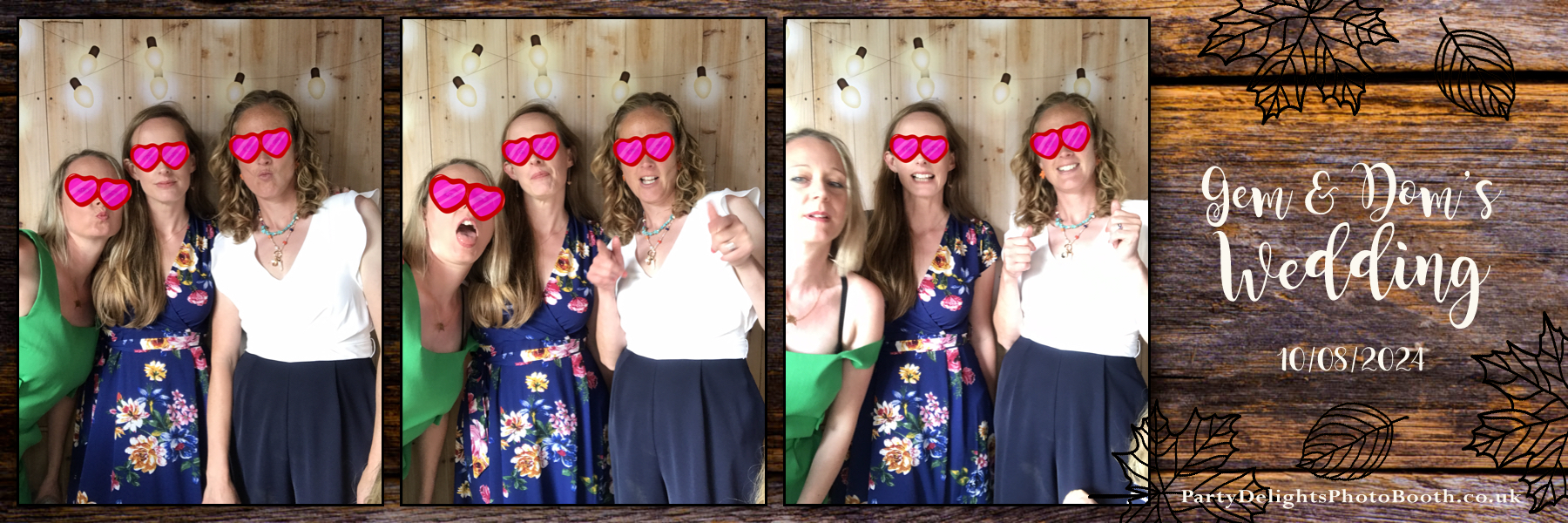 Gemma and Dominic's Wedding | View more photos from the event at gallery.partydelightsphotobooth.co.uk/u/PartyDelightsPhotoBooth/Gemma-and-Dominics-Wedding