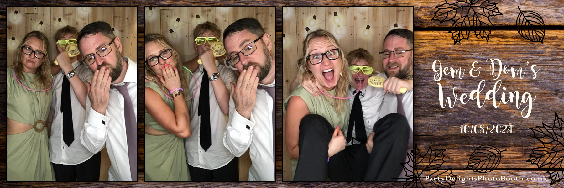 Gemma and Dominic's Wedding | View more photos from the event at gallery.partydelightsphotobooth.co.uk/u/PartyDelightsPhotoBooth/Gemma-and-Dominics-Wedding