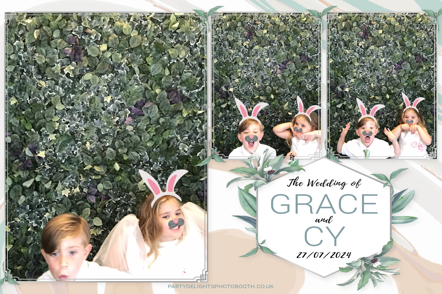 Grace and Cy’s Wedding | View more photos from the event at gallery.partydelightsphotobooth.co.uk/u/PartyDelightsPhotoBooth/Grace-and-Cy’s-Wedding