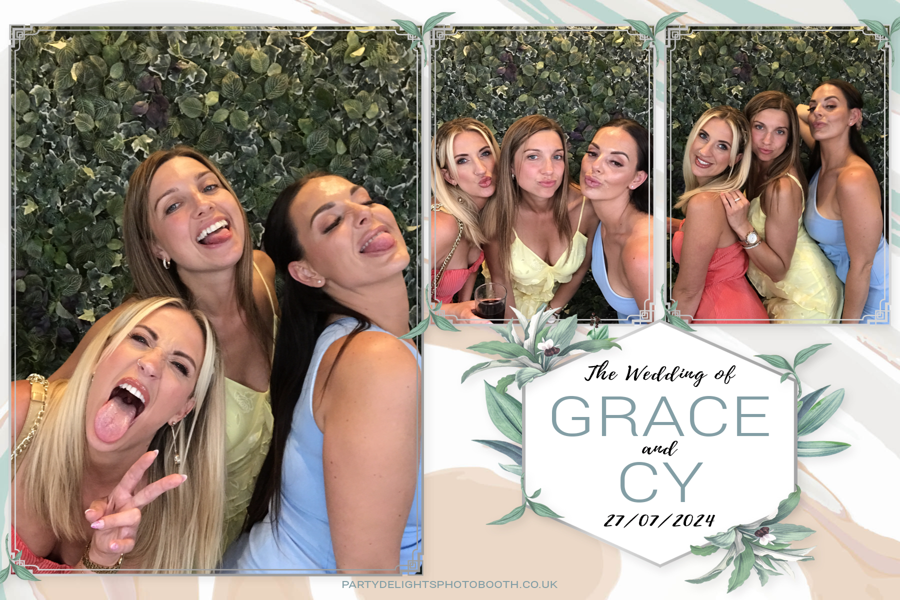 Grace and Cy’s Wedding | View more photos from the event at gallery.partydelightsphotobooth.co.uk/u/PartyDelightsPhotoBooth/Grace-and-Cy’s-Wedding