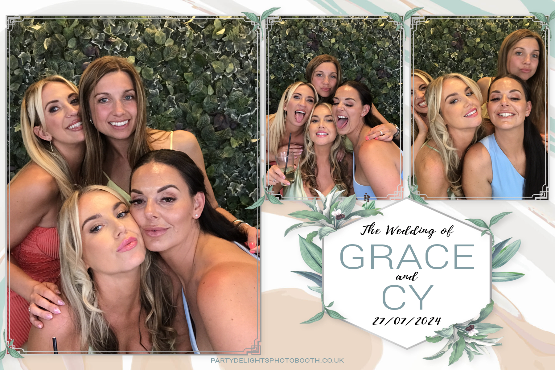 Grace and Cy’s Wedding | View more photos from the event at gallery.partydelightsphotobooth.co.uk/u/PartyDelightsPhotoBooth/Grace-and-Cy’s-Wedding