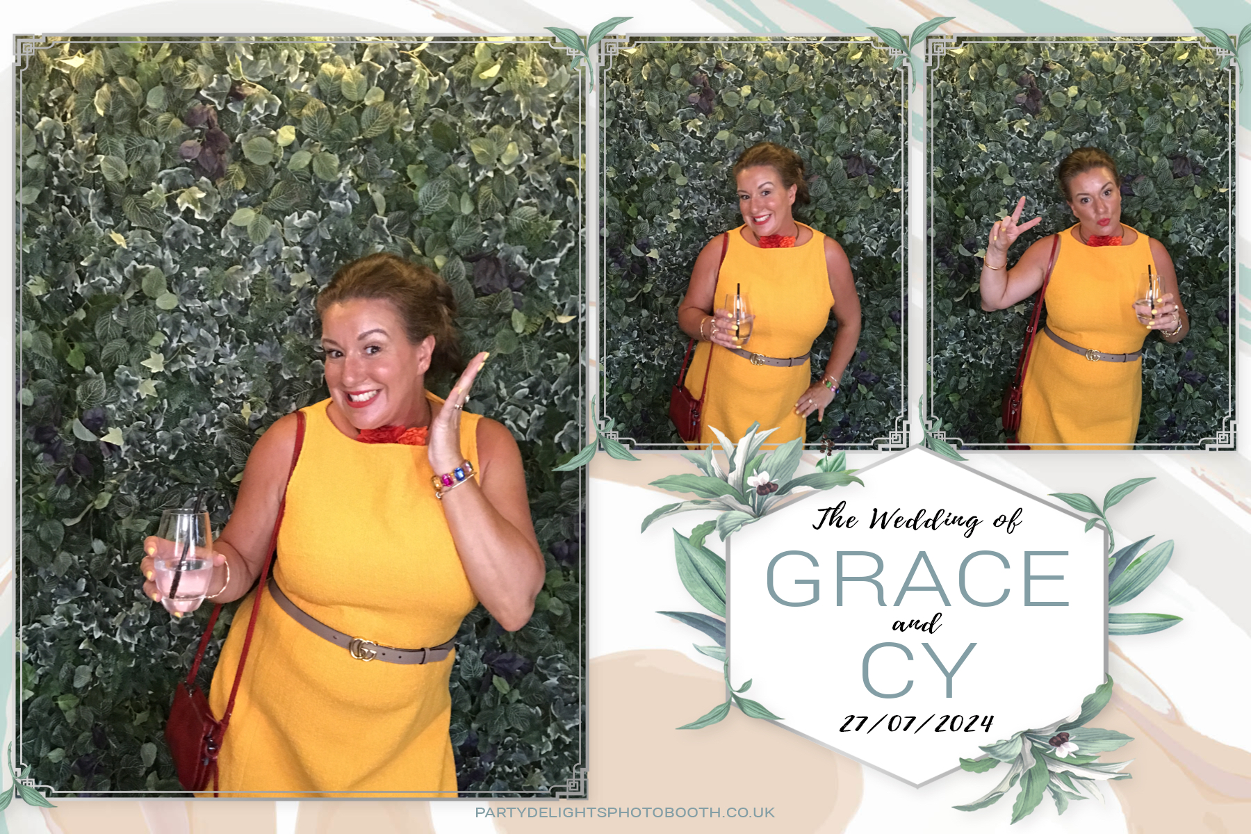 Grace and Cy’s Wedding | View more photos from the event at gallery.partydelightsphotobooth.co.uk/u/PartyDelightsPhotoBooth/Grace-and-Cy’s-Wedding