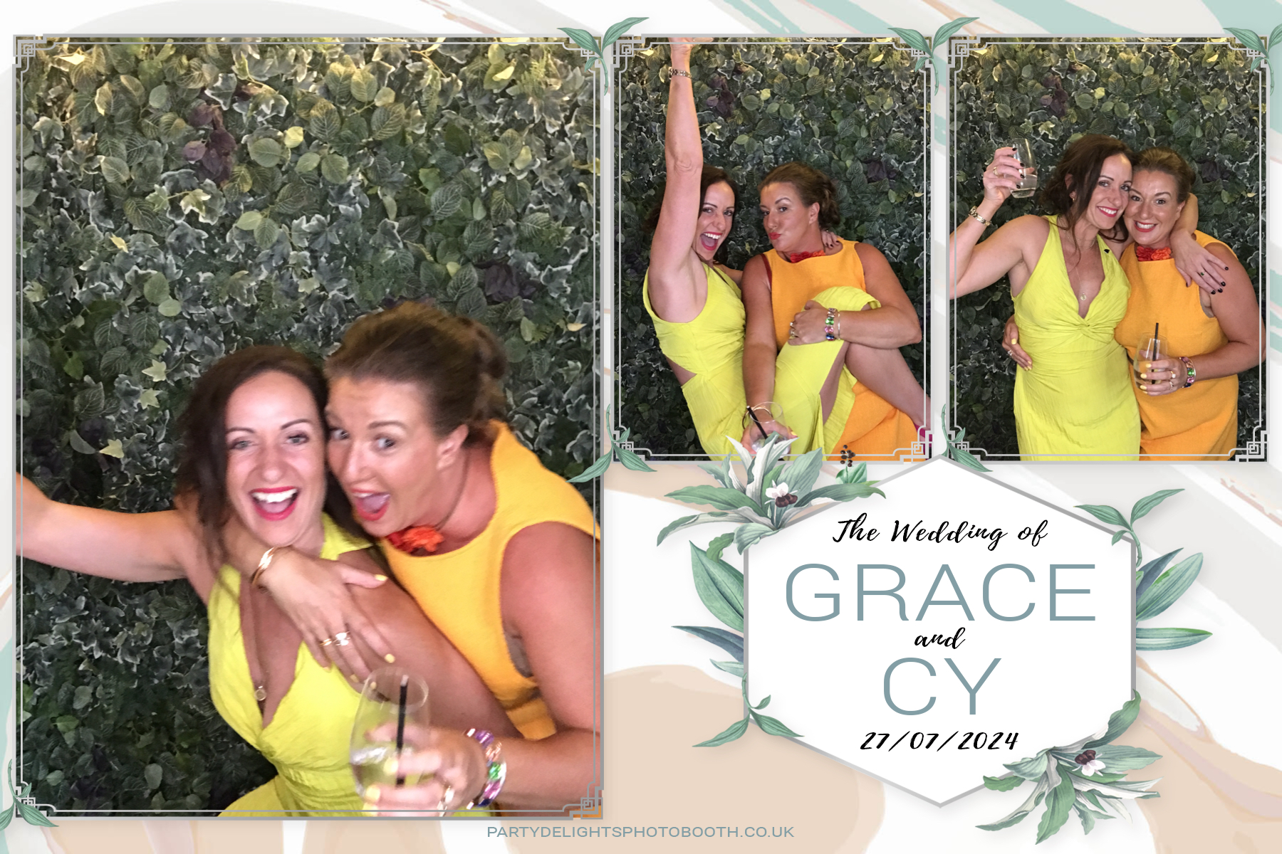 Grace and Cy’s Wedding | View more photos from the event at gallery.partydelightsphotobooth.co.uk/u/PartyDelightsPhotoBooth/Grace-and-Cy’s-Wedding