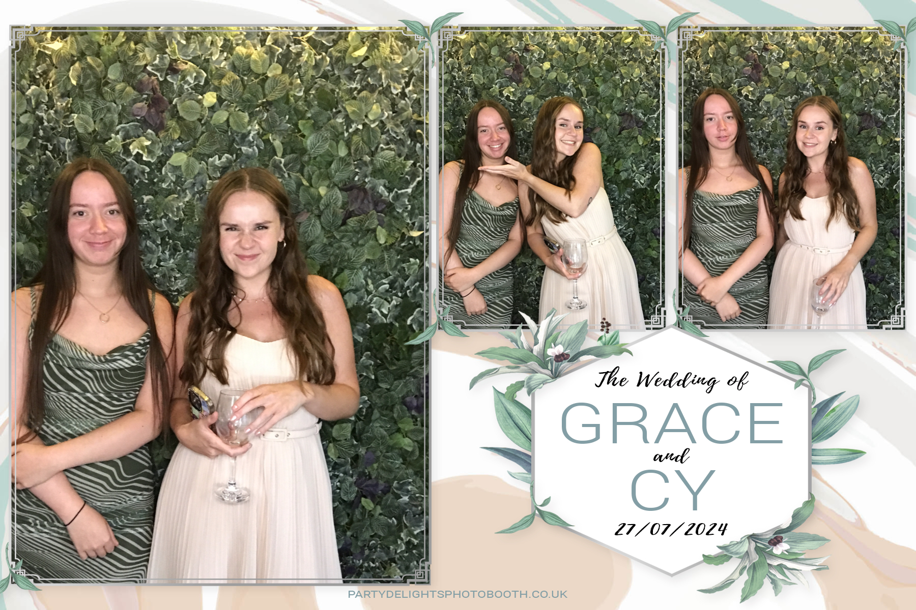 Grace and Cy’s Wedding | View more photos from the event at gallery.partydelightsphotobooth.co.uk/u/PartyDelightsPhotoBooth/Grace-and-Cy’s-Wedding
