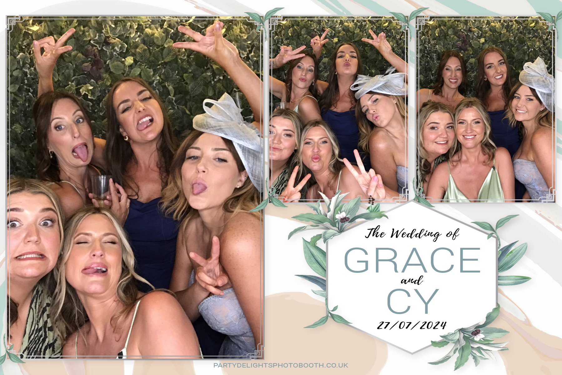 Grace and Cy’s Wedding | View more photos from the event at gallery.partydelightsphotobooth.co.uk/u/PartyDelightsPhotoBooth/Grace-and-Cy’s-Wedding